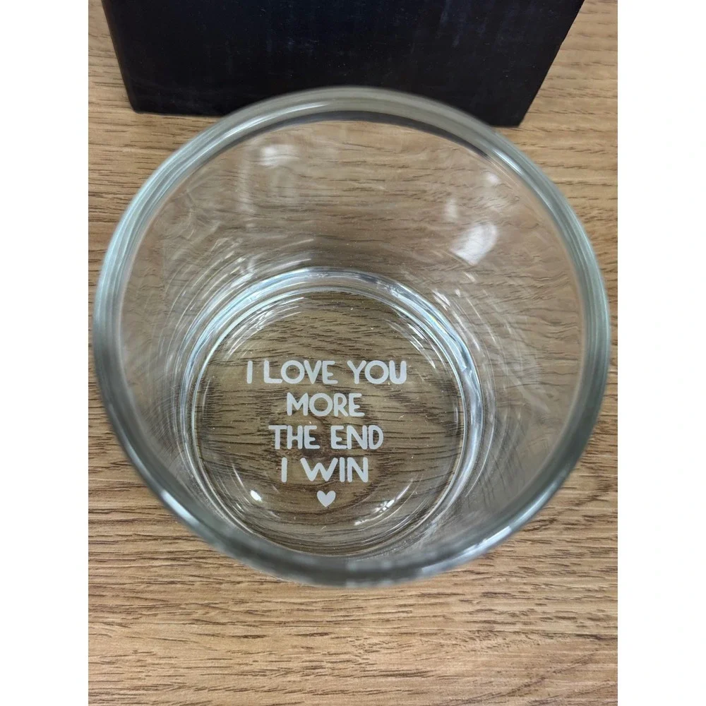Axiara Whiskey Glass Mens 11oz Clear Arm Candy Nailing It Funny Husband Gift